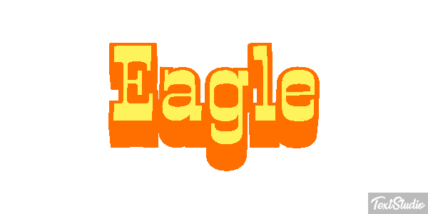 Eagle Effetto testo