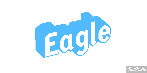 Eagle Effetto testo
