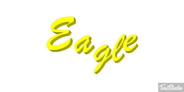 Eagle Effetto testo