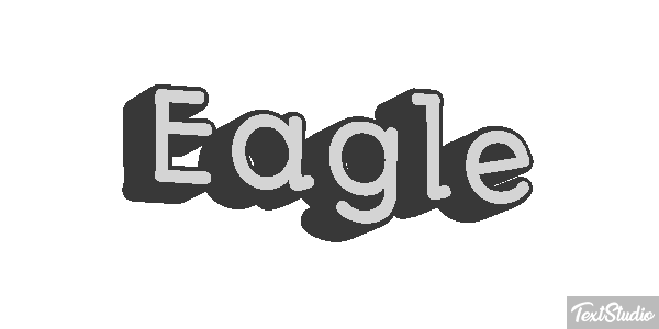 Eagle Effetto testo