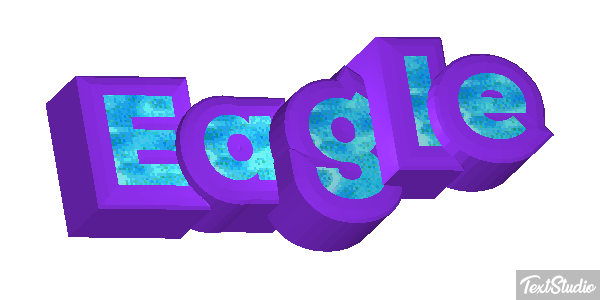 Eagle Effetto testo