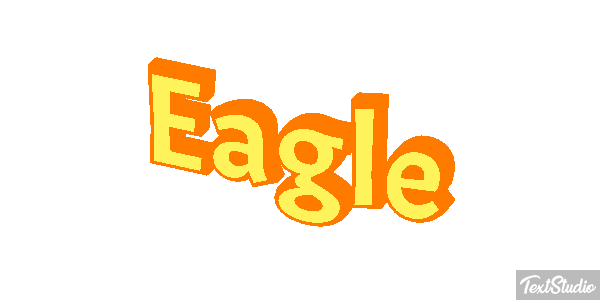 Eagle Effetto testo