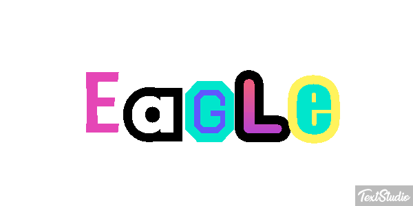 Eagle Effetto testo