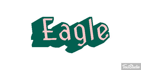 Eagle Effetto testo