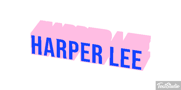 Harper Lee Efecto de texto