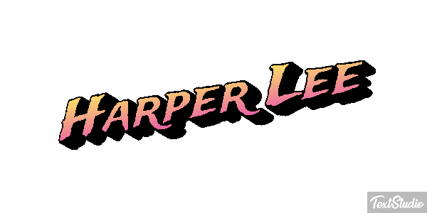 Harper Lee Efecto de texto