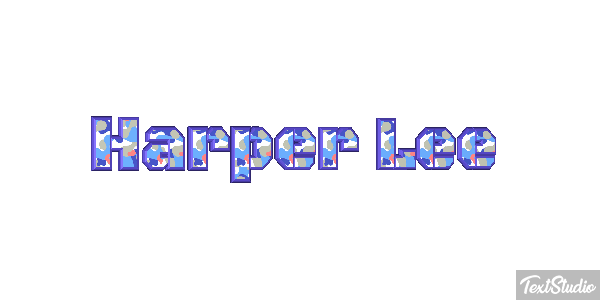 Harper Lee Efecto de texto
