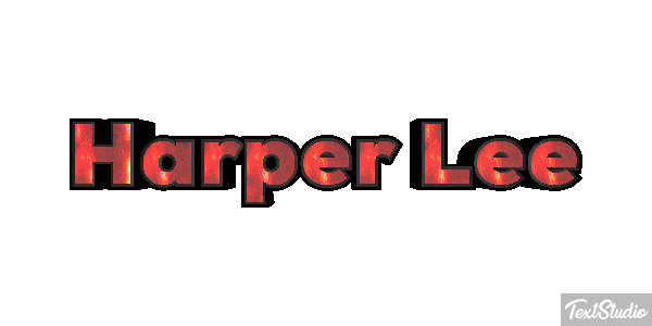 Harper Lee Efecto de texto