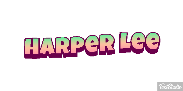 Harper Lee Efecto de texto