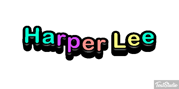 Harper Lee Efecto de texto