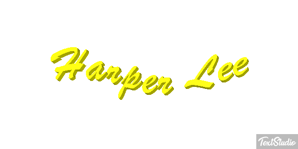 Harper Lee Efecto de texto