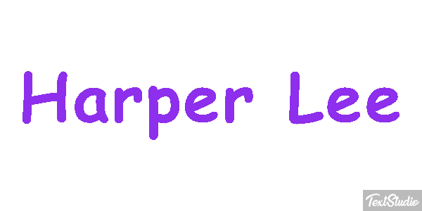 Harper Lee Efecto de texto