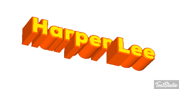 Harper Lee Efecto de texto