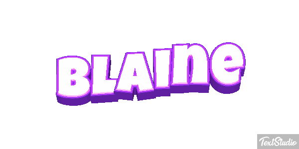 Blaine Efekt tekstowy