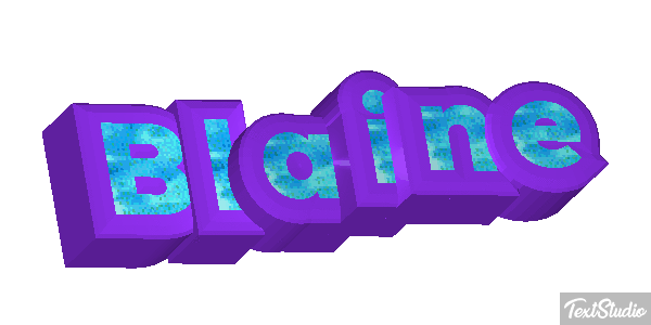 Blaine Efekt tekstowy