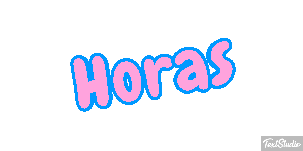 Horas Text effect
