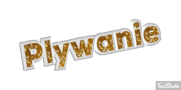 Pływanie Efekt tekstowy