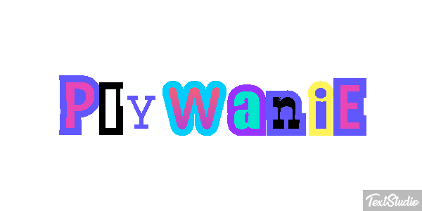 Pływanie Efekt tekstowy