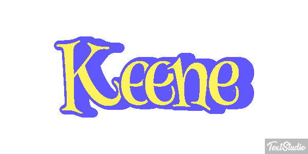 Keene Tekst effect