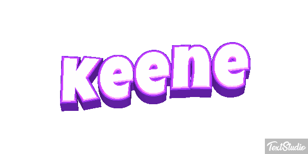 Keene Tekst effect