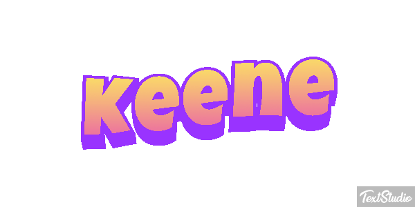 Keene Tekst effect