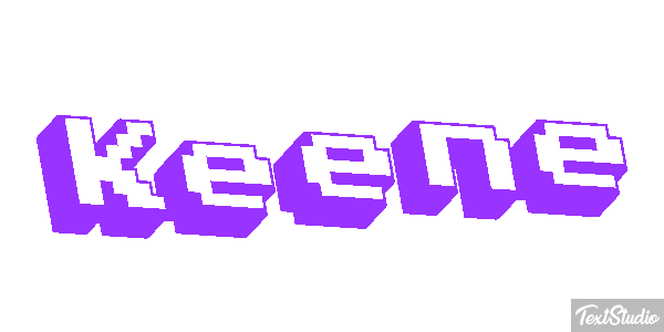 Keene Tekst effect