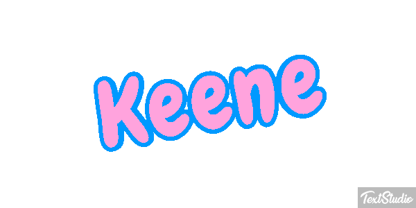 Keene Tekst effect