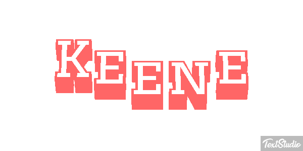 Keene Tekst effect