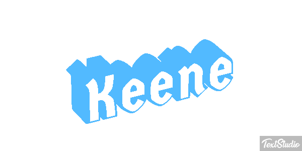 Keene Tekst effect