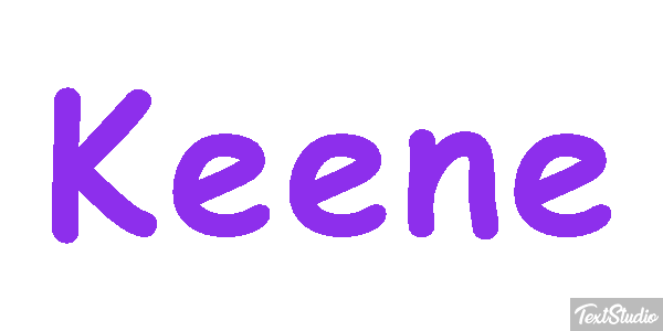 Keene Tekst effect
