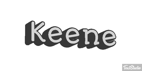 Keene Tekst effect