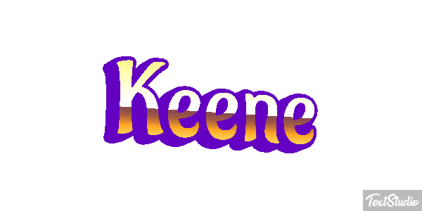 Keene Tekst effect