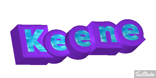 Keene Tekst effect
