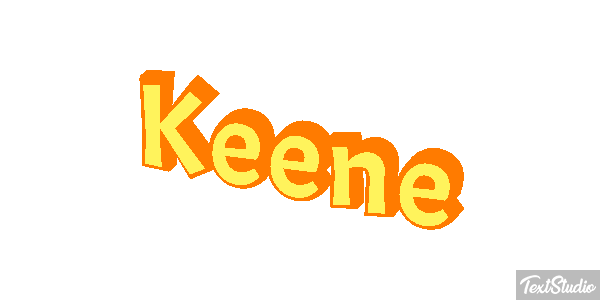 Keene Tekst effect