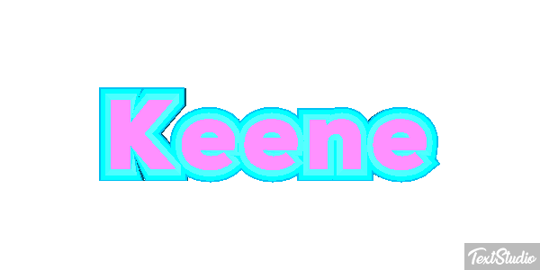 Keene Tekst effect