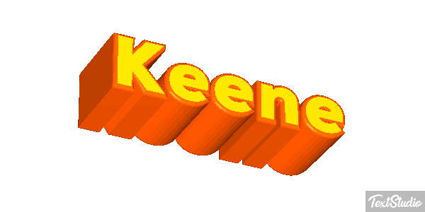 Keene Tekst effect