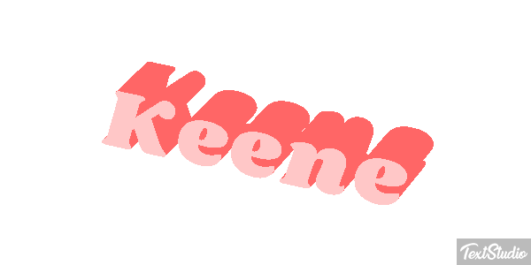 Keene Tekst effect