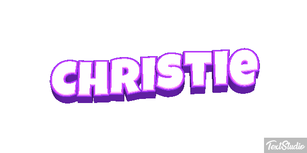 Christie Text effect