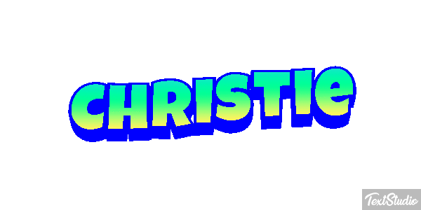 Christie Text effect