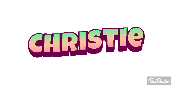 Christie Text effect
