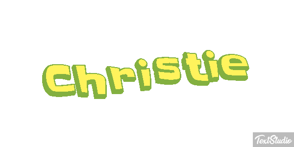 Christie Text effect