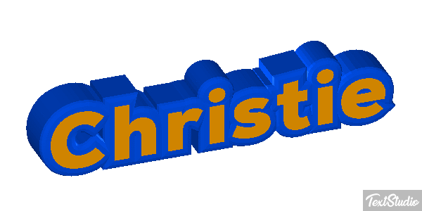 Christie Text effect