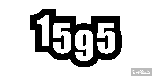 1595 Texteffekt
