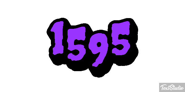 1595 Texteffekt