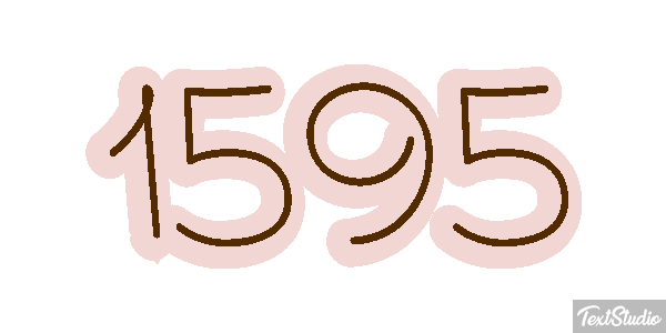 1595 Texteffekt