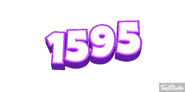 1595 Texteffekt