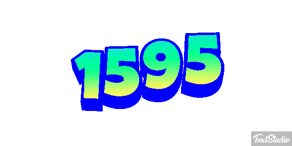 1595 Texteffekt