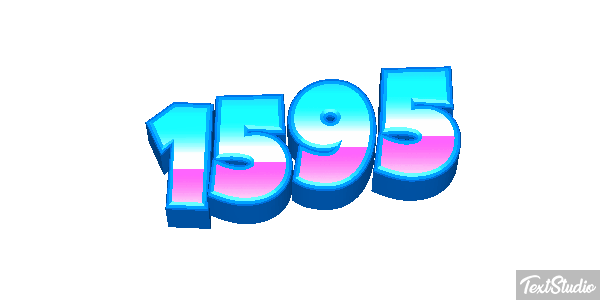 1595 Texteffekt