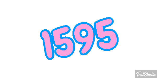 1595 Texteffekt