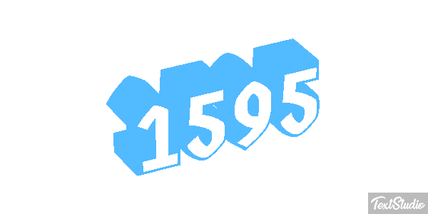 1595 Texteffekt
